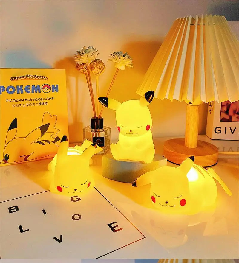 Pikachu Night Light – Perfect Bedside Lamp for Pokemon Lovers