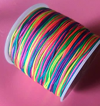 Create Your Own Jewelry with 7 Color Thread | DIY Bracelet & Necklace Materials