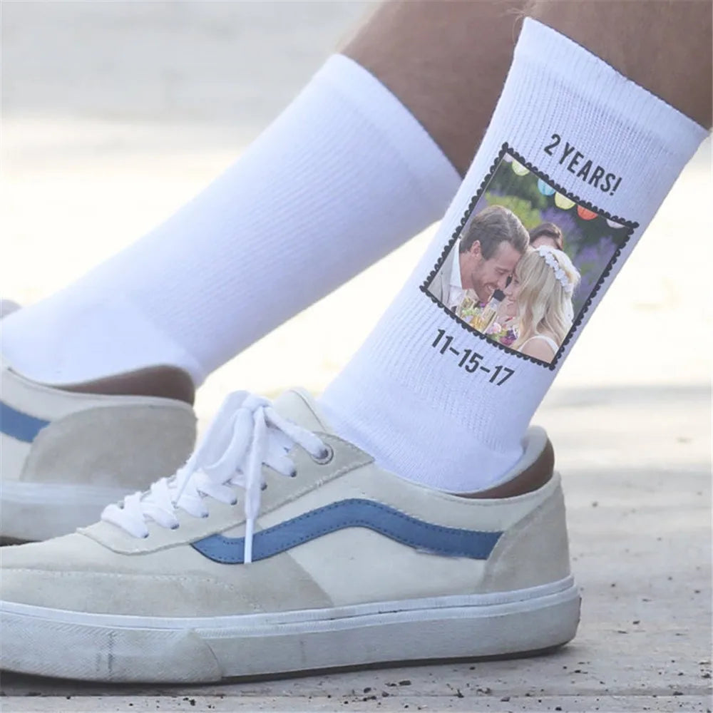 Customized Lover Face Socks - Memorable Christmas Present