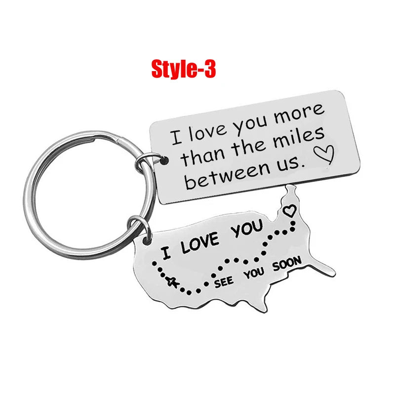 Thoughtful Keychains for Long-Distance Lovers | Show Your Love