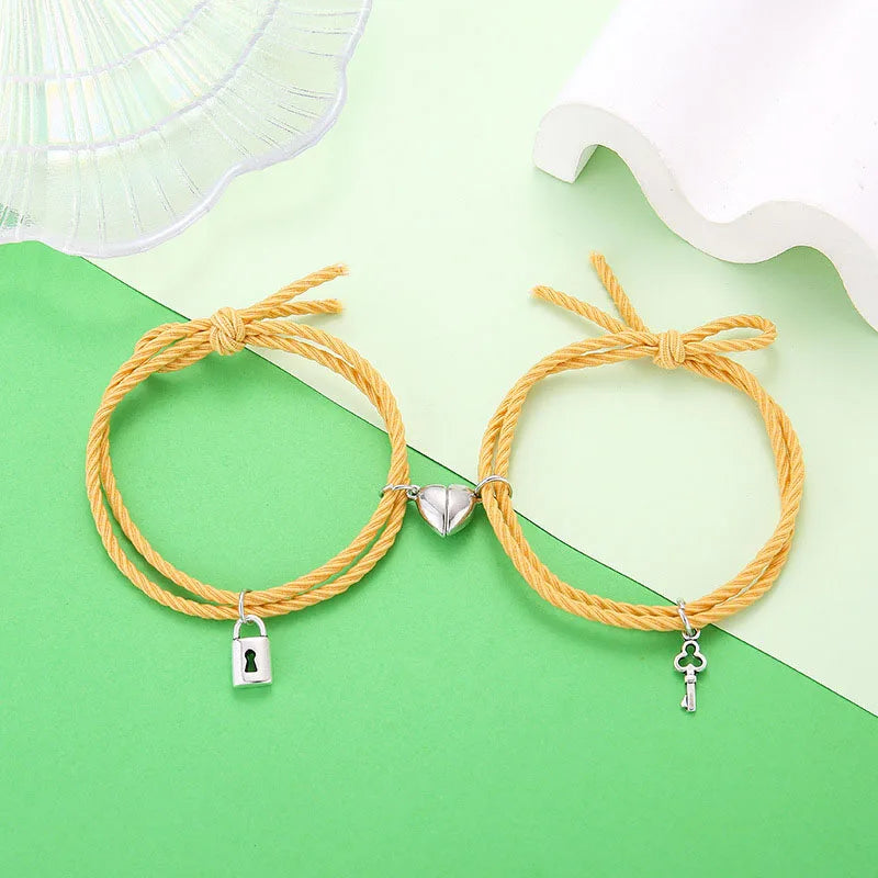 Long Distance Relationship Magnetic Bracelets | Ideal Matching Gift for Lovers