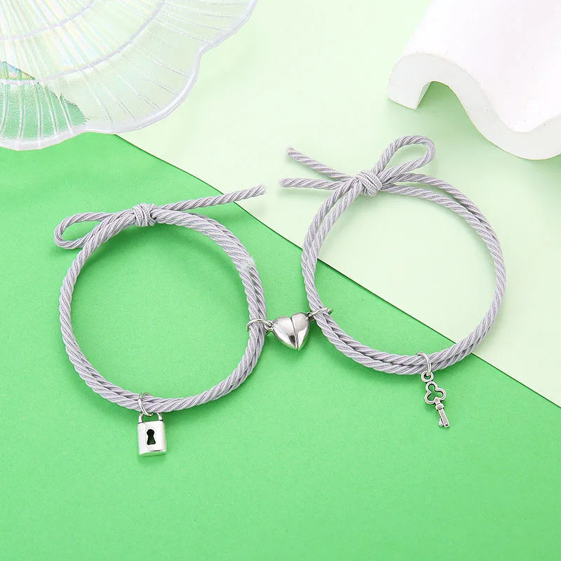 Long Distance Relationship Magnetic Bracelets | Ideal Matching Gift for Lovers