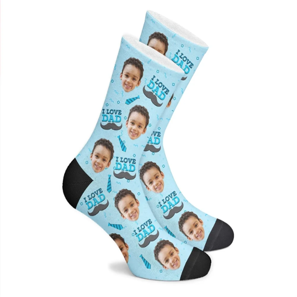 Customized Lover Face Socks - Memorable Christmas Present