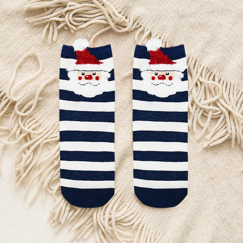 Xmas Cartoon Socks Ornaments - Perfect for Tree Decoration