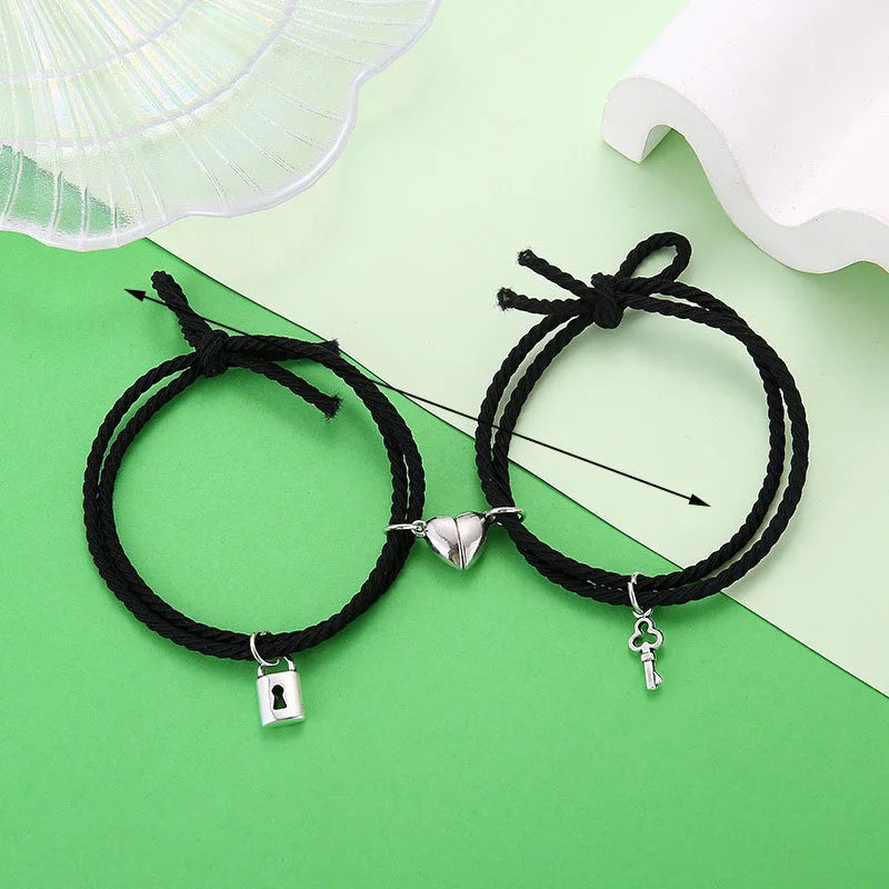 Long Distance Relationship Magnetic Bracelets | Ideal Matching Gift for Lovers