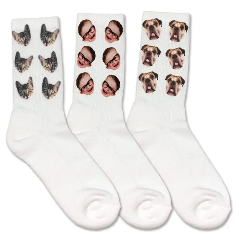 Customized Lover Face Socks - Memorable Christmas Present