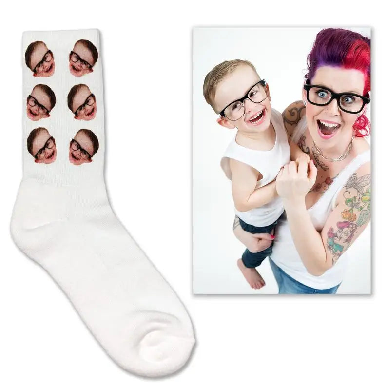 Customized Lover Face Socks - Memorable Christmas Present