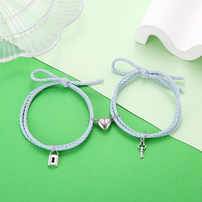 Long Distance Relationship Magnetic Bracelets | Ideal Matching Gift for Lovers