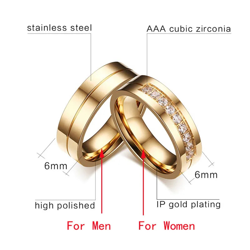 Trendy Personalized Gold Ring | Classic Style for Women