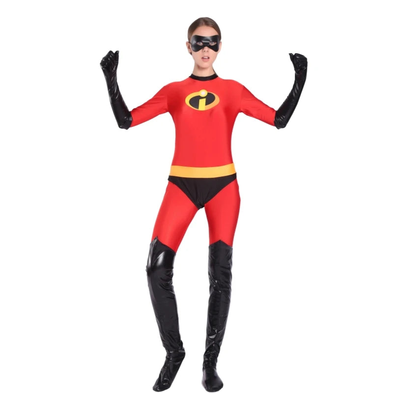 The Incredibles Family Cosplay Costumes - Spandex Jumpsuits for Halloween