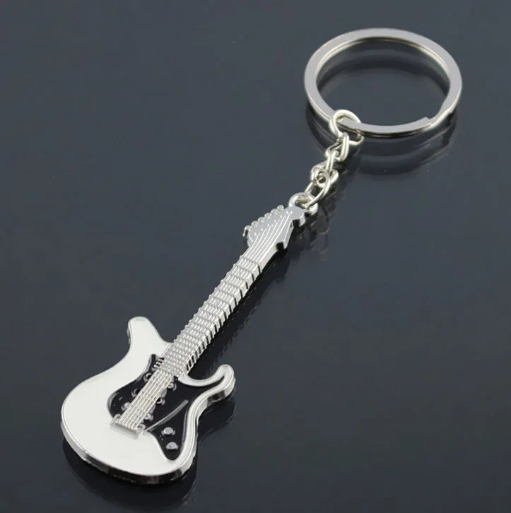 New Metal Dice and Guitar Key Chains | Fun Accessories for Every Lifestyle