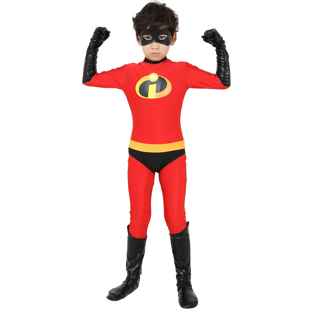 The Incredibles Family Cosplay Costumes - Spandex Jumpsuits for Halloween