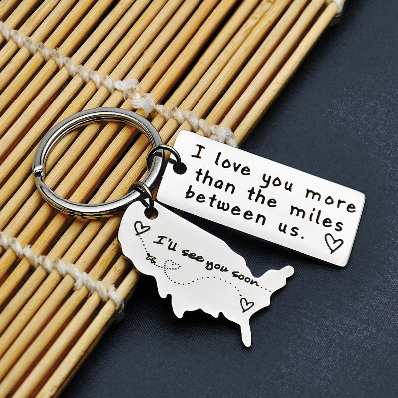 Thoughtful Keychains for Long-Distance Lovers | Show Your Love