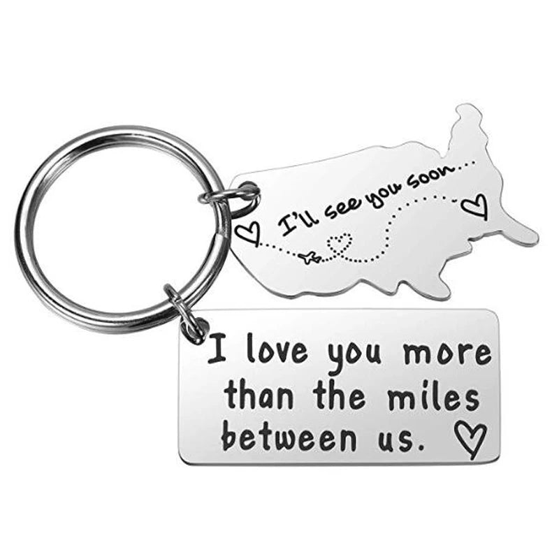 Thoughtful Keychains for Long-Distance Lovers | Show Your Love