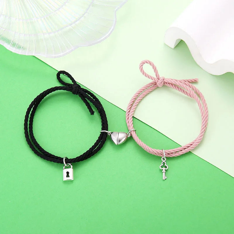 Long Distance Relationship Magnetic Bracelets | Ideal Matching Gift for Lovers