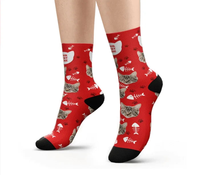 Customized Lover Face Socks - Memorable Christmas Present