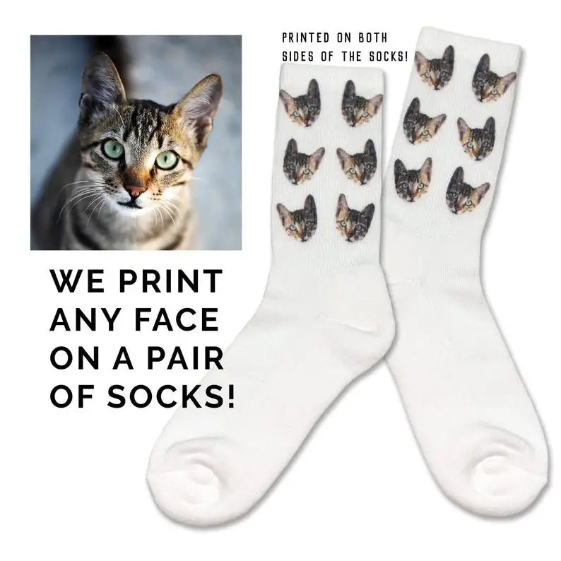 Customized Lover Face Socks - Memorable Christmas Present