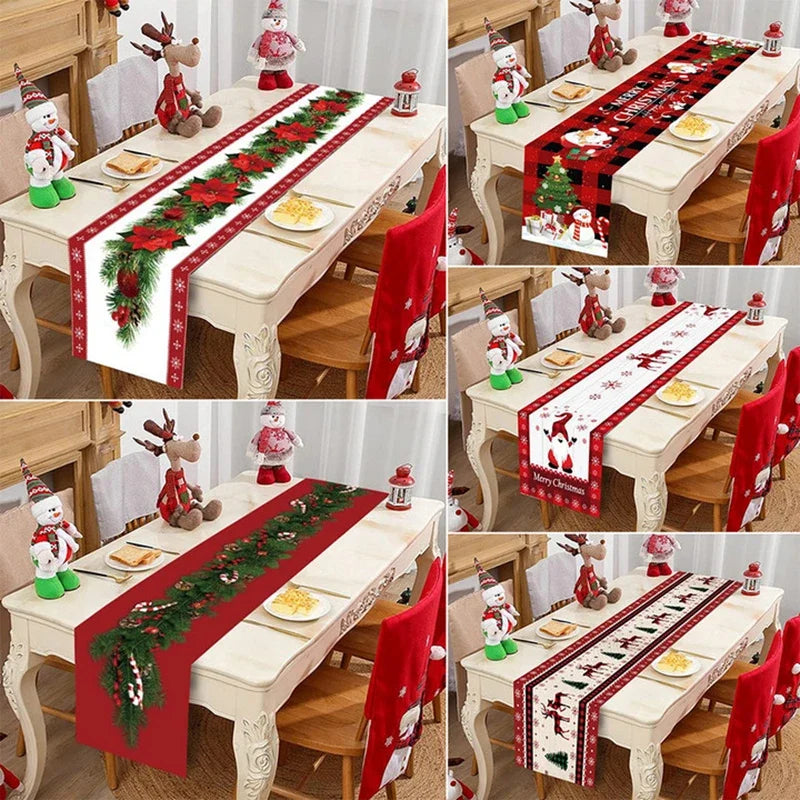 Decorative Xmas Table Runner - Perfect for Christmas Celebrations