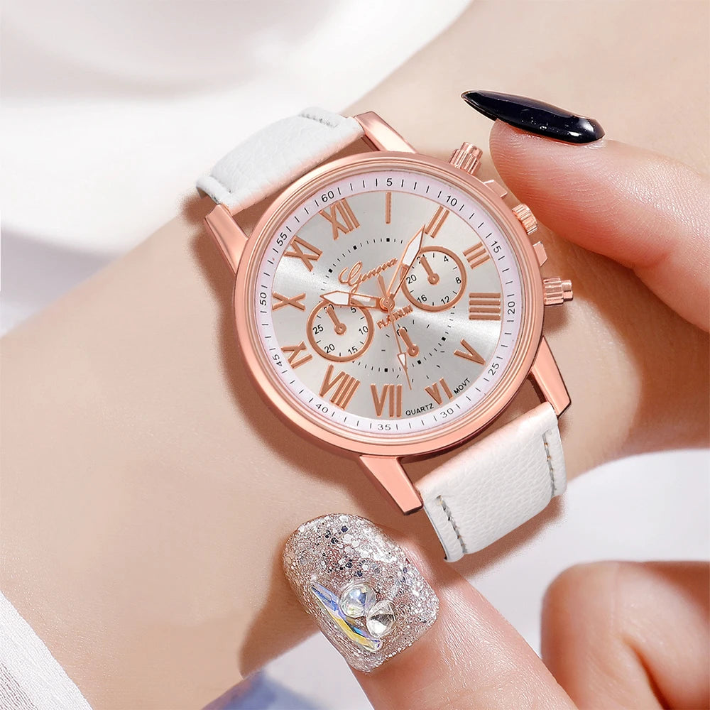 All-in-One Jewelry Set | Elegant Women’s Watches with Accessories for Her