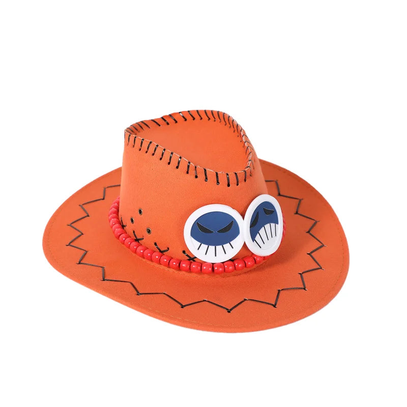 New Arrival Luffy Ace Cosplay Hat | Perfect for Halloween & Carnivals