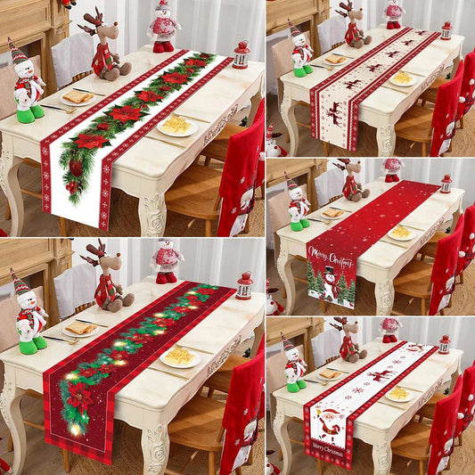 Decorative Xmas Table Runner - Perfect for Christmas Celebrations