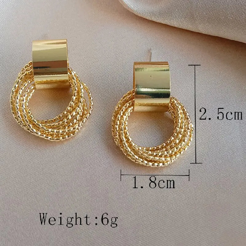 Lightweight Fashion Earrings Set - Perfect for Outdoor Travel and Parties