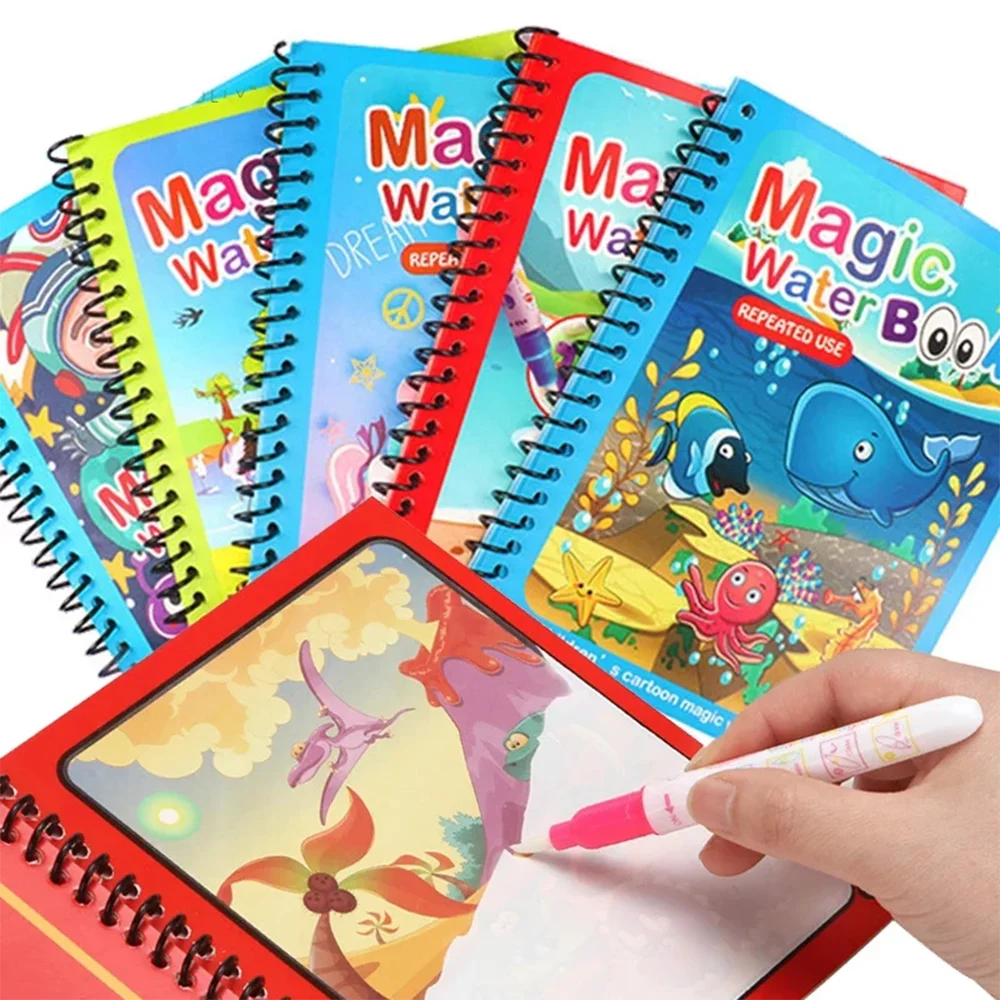 New Kids Magic Water Coloring Books - Ideal Birthday and Christmas Gifts