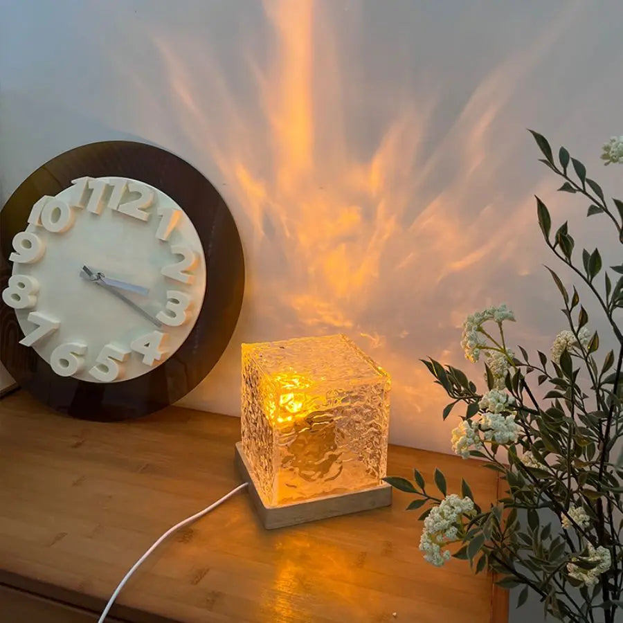 Water Ripple Projector Night Light | Ideal Gift for Home Lovers