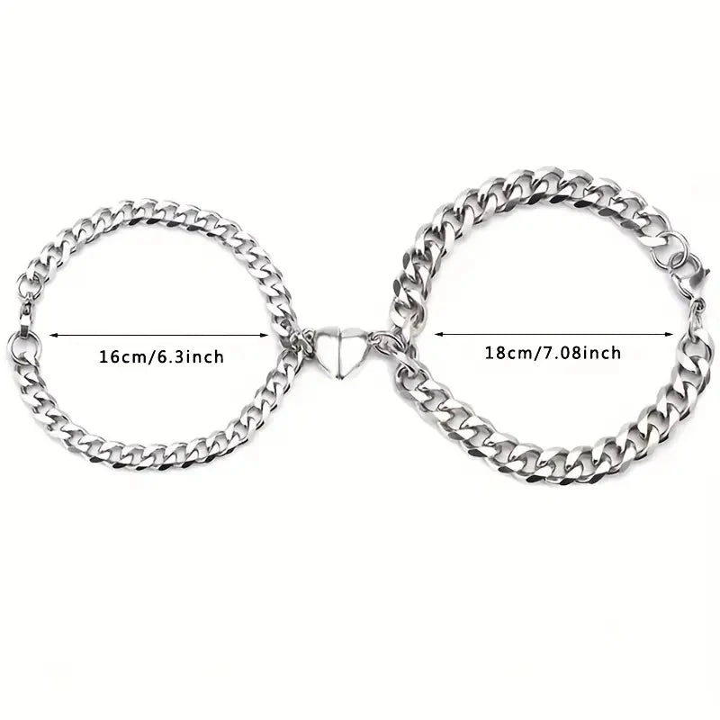 Simple Love Magnet Bracelets | Perfect Gift for Couples