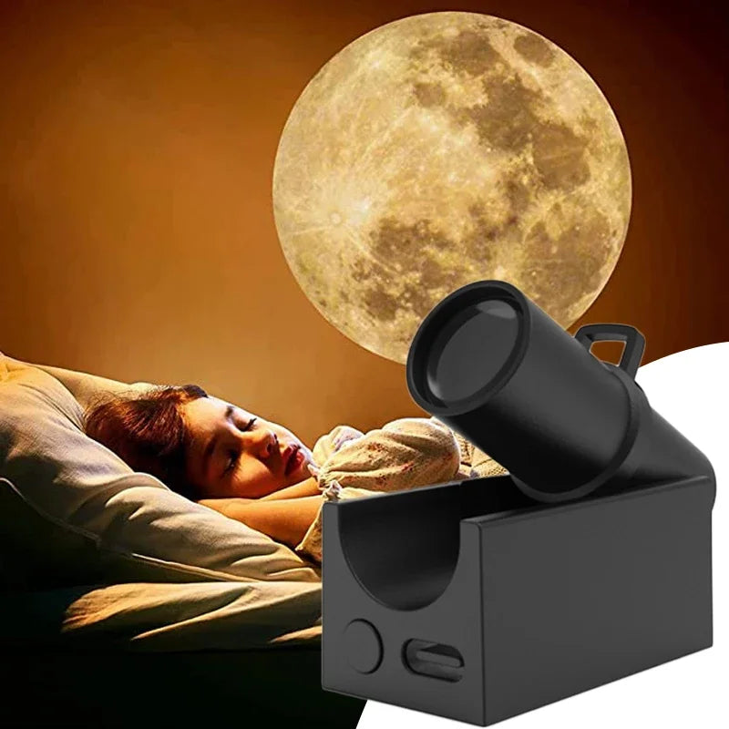 Magical Moon Projection Lamp | Enhance Your Room Decor