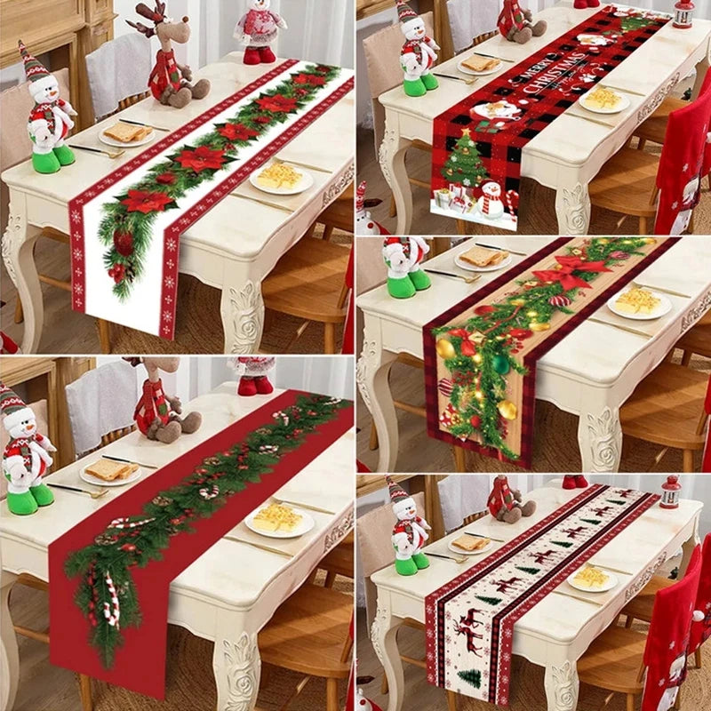 Decorative Xmas Table Runner - Perfect for Christmas Celebrations