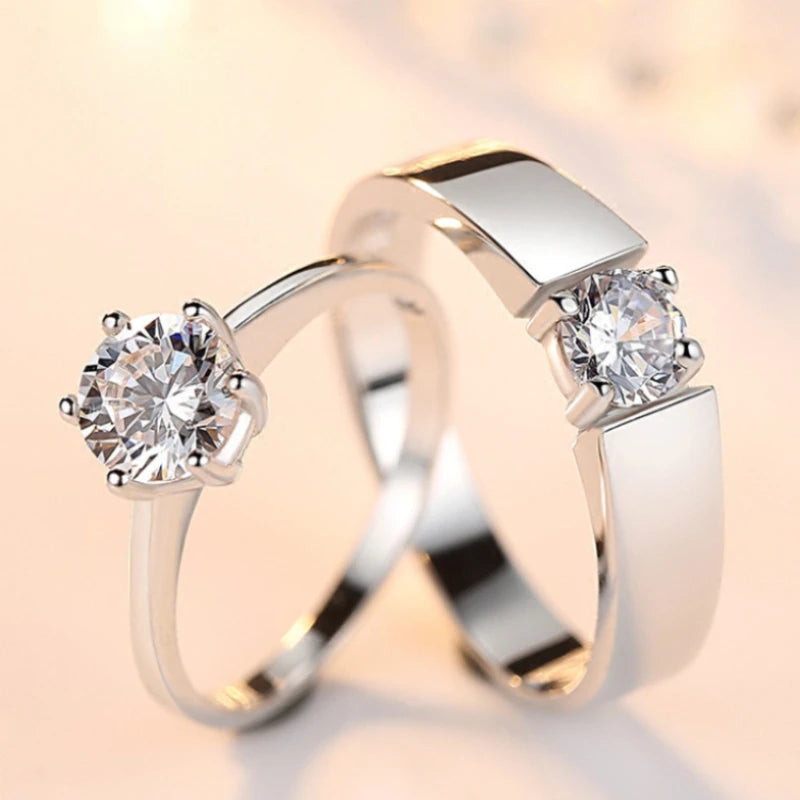 Adjustable Sun and Moon Rings - Ideal Fashion Jewelry for Couples