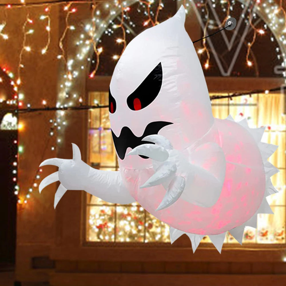 Scary Inflatable Phantom Ghost - Halloween Yard & Garden Decoration