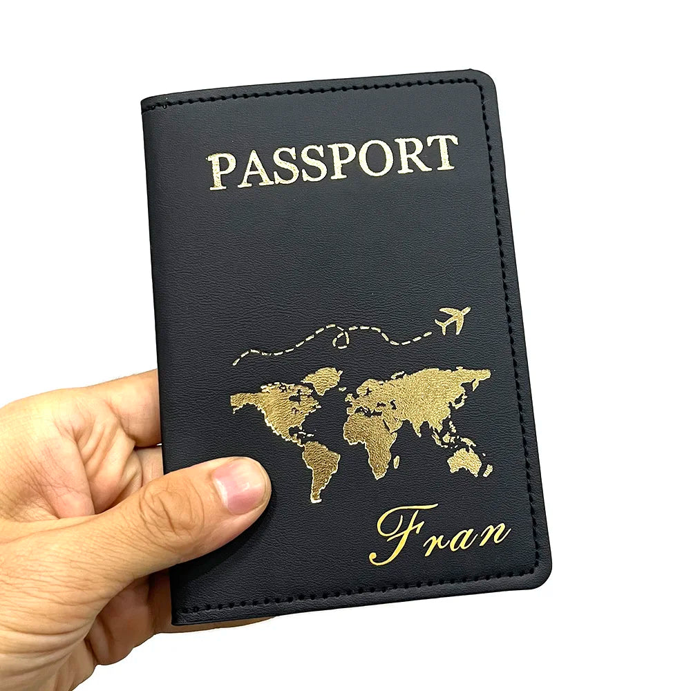 Personalized Couple Passport Covers - His & Hers Travel Essentials