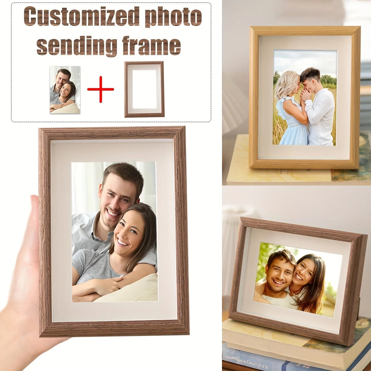 Personalized Wooden Photo Frames & Custom Ornaments