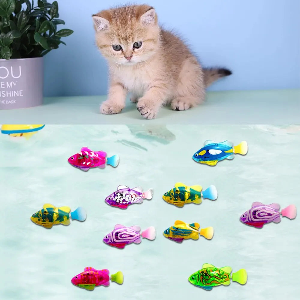 Interactive Electronic Fish Bath Toy - Fun for Kids and Pets Alike