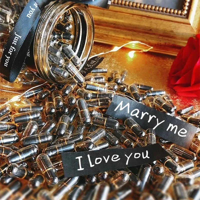 Message Capsules Love Pill | DIY Wish Bottles for Every Occasion