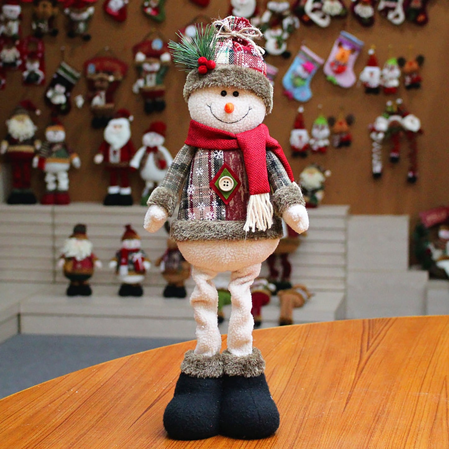 Holiday Decorative Dolls - Merry Christmas Ornaments for Your Home