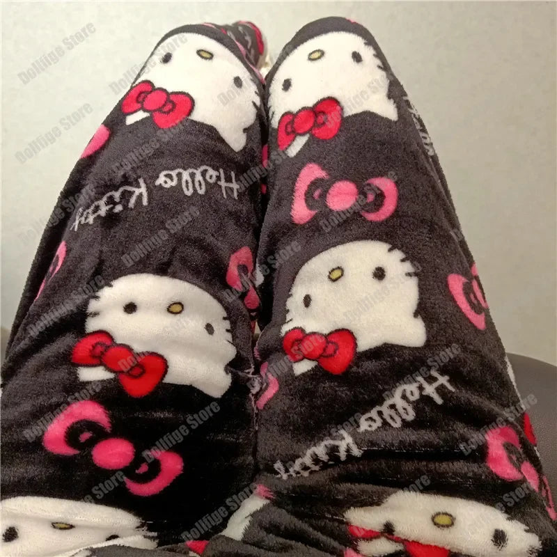 Cute and Comfy Hello Kitty Pajamas - Ideal for Cozy Nights at Home