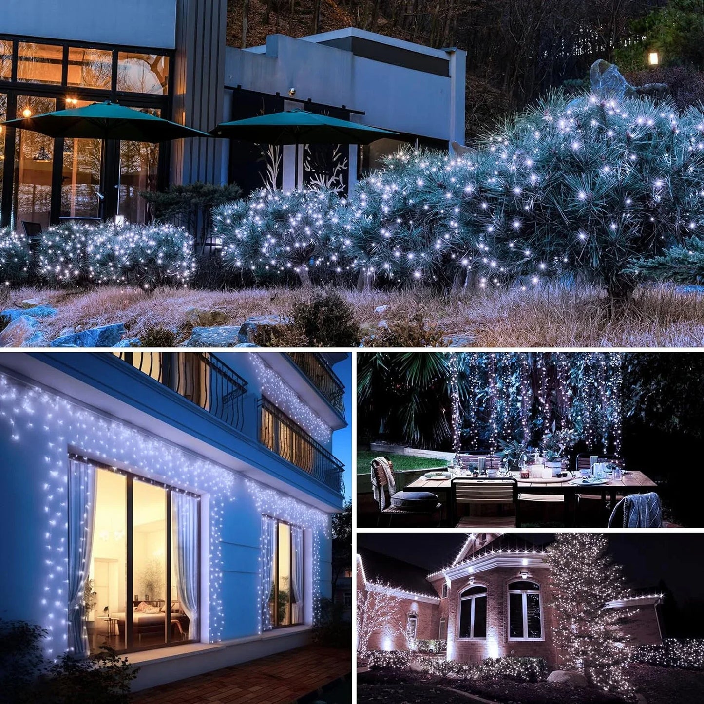 Outdoor LED Solar Fairy String Lights – Perfect for Garden & Holiday Decor