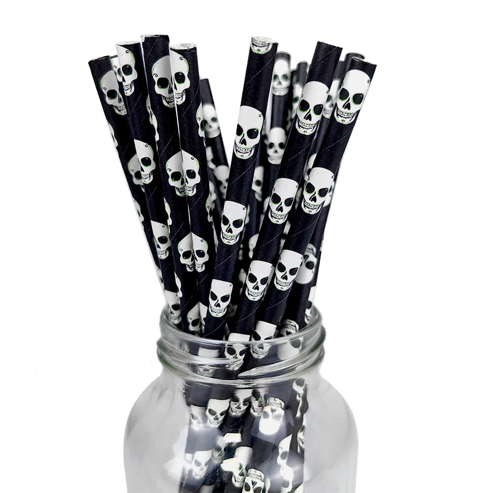 Cute Cartoon Animal Design Straws | Perfect for Halloween Festivities