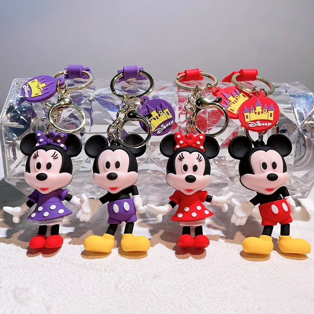 Adorable Anime Mickey Keychain - Perfect for Bags, Cars, and Christmas Gifts