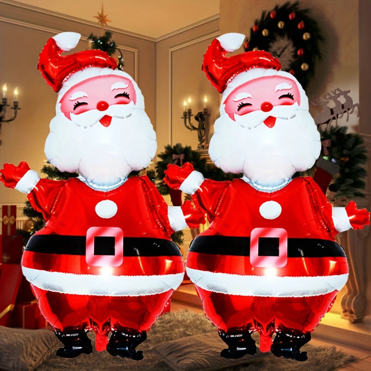 Holiday Party Decor - Santa Claus Christmas Foil Balloon