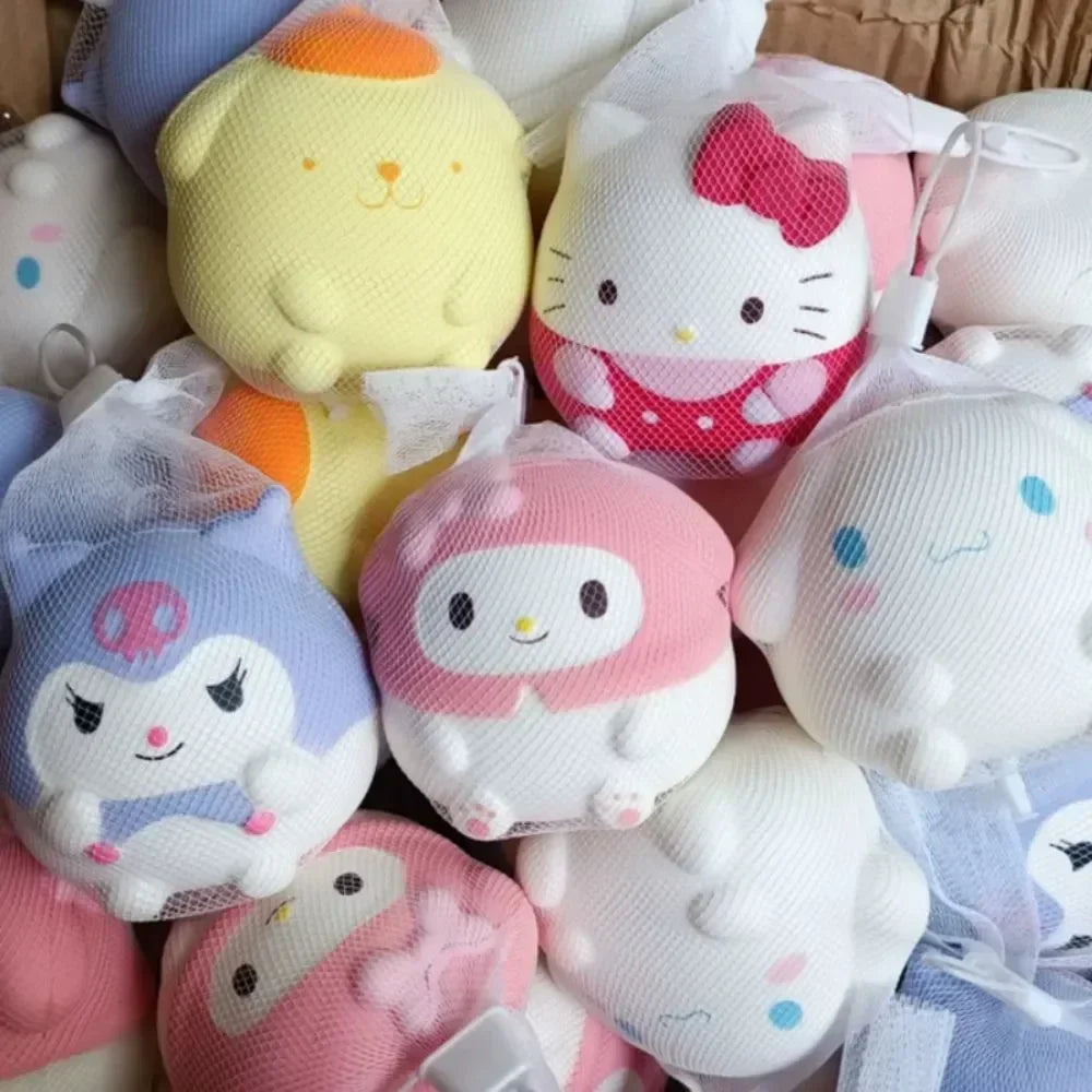 Cute Sanrio Squishy Toys | Kuromi, Cinnamoroll & Melody Stress Relief