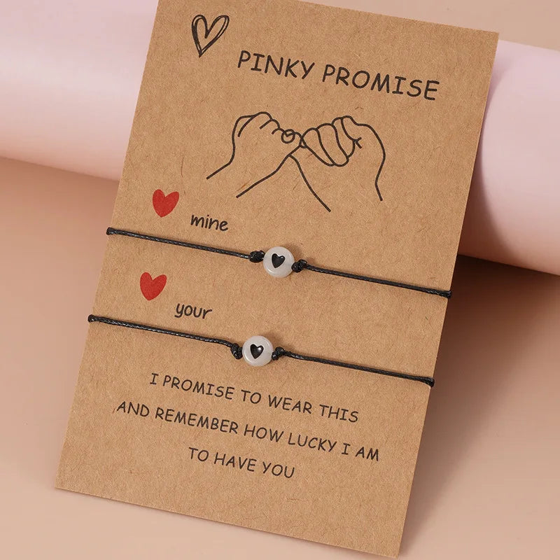 Promise Bracelets for Couples | Unique Gift for Him and Her