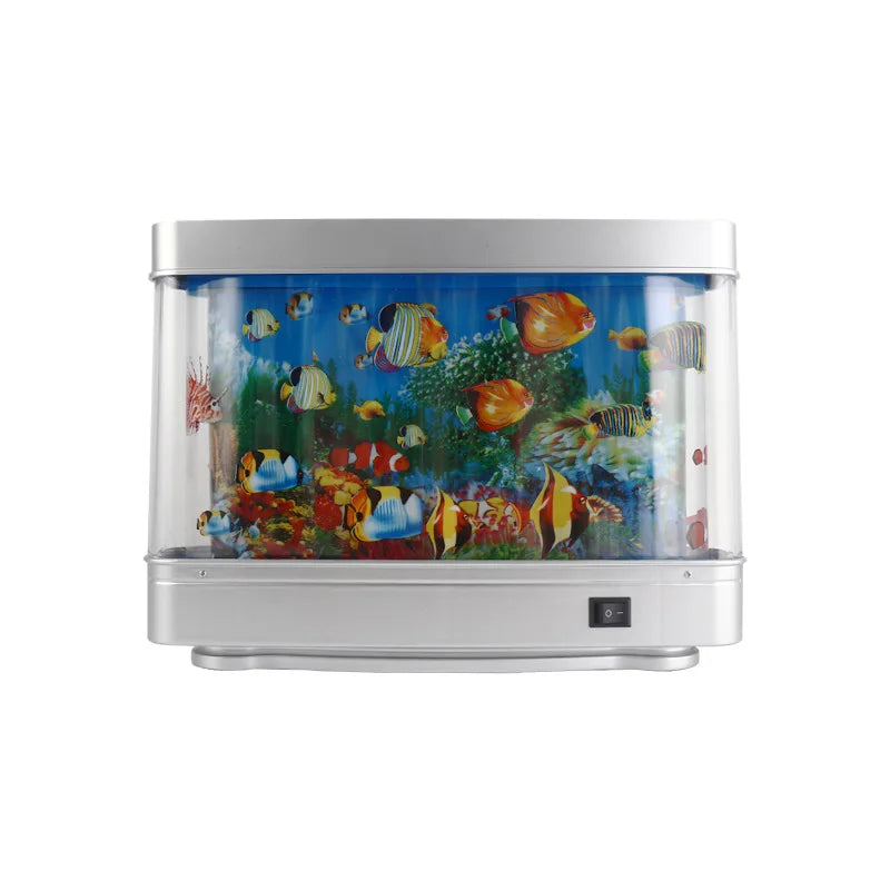 Artificial Tropical Fish Tank Night Light - Kids' Room Decor and Gift Idea