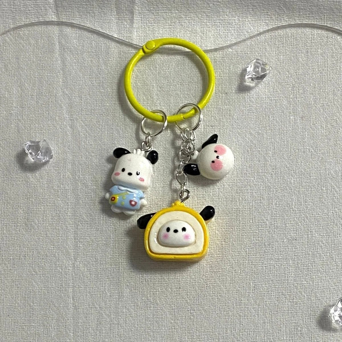 Anime Hello Kitty Melody Keychain | Creative Backpack Pendant Gift