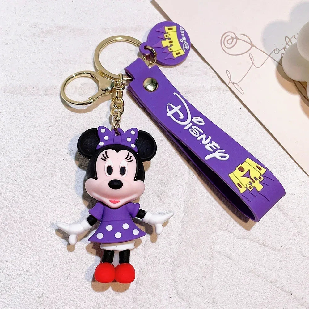 Adorable Anime Mickey Keychain - Perfect for Bags, Cars, and Christmas Gifts