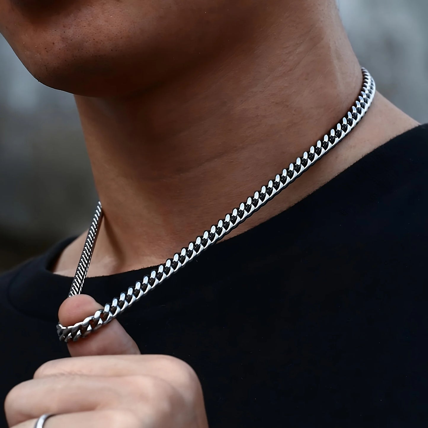 “To My Man” Cuban Chain Necklace - Perfect Gifts for Him