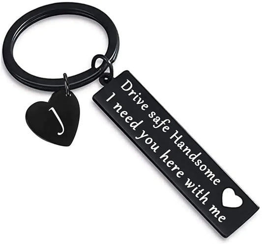 Drive Safe Keychain Gift | A Loving Reminder for Him